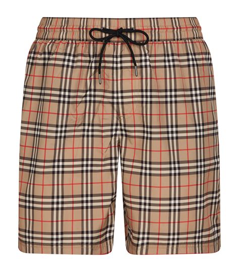 burberry mens swim shorts|wearing burberry shorts men.